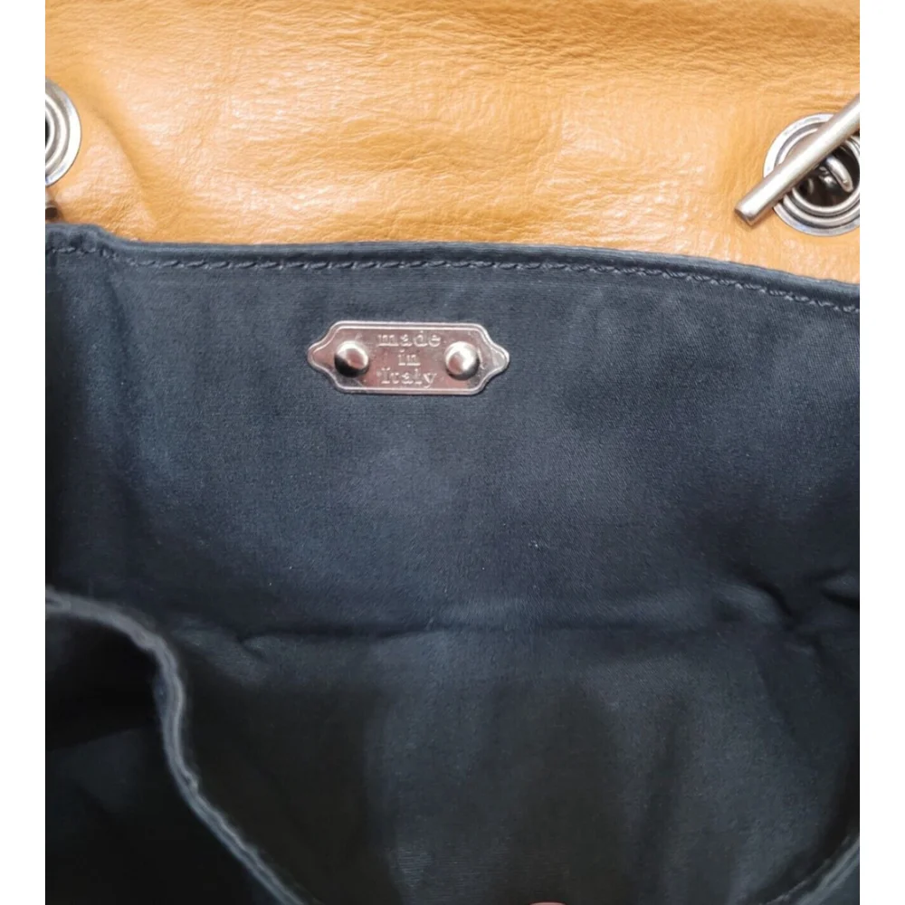 JC De Castelbajac Made In Italy‎ Flag Leather Purse